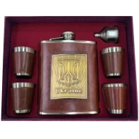 Подарочный набор с флягой для мужчин UKRAINE 
