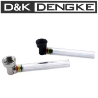 Стеклянная трубка для курения D&K DENGKE DK8821A 9.5 см