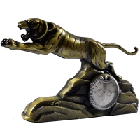 Зажигалка подарочная с часами Тигр №4372