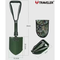 Лопата саперная складная в чехле HH417