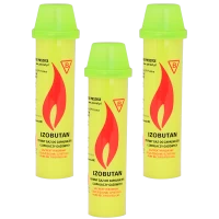 Газ для зажигалок желтый IZOBUTAN 