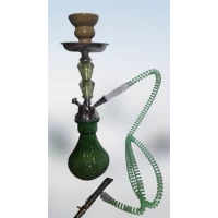 Кальян на одну персону (32 см) №A-0011 Зеленый