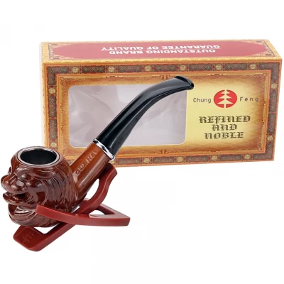 Курительная трубка с оригинальным дизайном в виде головы льва HL-729