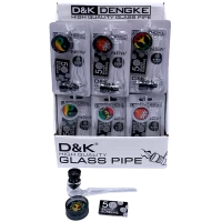 Набор для курения 3в1 D&K Трубка (10см), Гиндер, Сетки  DK7051