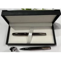 Шариковая ручка в подарочном футляре, металлическая (хром) Honest RP-906