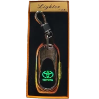 Электрическая зажигалка - брелок Авто (с USB-зарядкой и подсветкой⚡️) HL-467 Silver