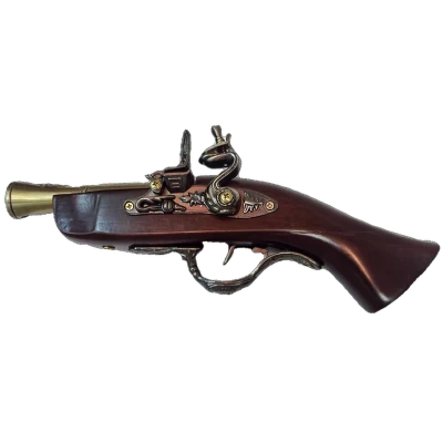 Зажигалка декоративная Пистоль, мушкет 32см (турбо пламя