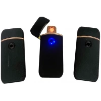 USB Зажигалка ⚡️ (спираль накаливания) HL-480 Black matte