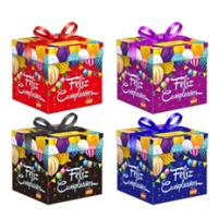 Коробка-бокс разборная 15 x 15 x 15см (12шт/уп) Разноцветный Unison (DV-2169 S) Коробка-бокс разборная 15 x 15 x 15см (12шт/уп) Разноцветный Unison (DV-2169 S)