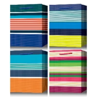 Пакет подарочный 210гр, 26 x 32 x 10см (12шт/уп) Разноцветный Unison (YM 8031-M)