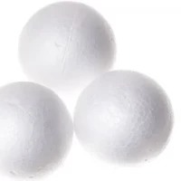 Заготовка шар из пенопласта 5см Белый Unison (FDB 050)