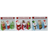 Пакет подарочный новогодний для конфет 8,5 х 13,8 х 6 см, 12шт/уп Красный Unison (935)