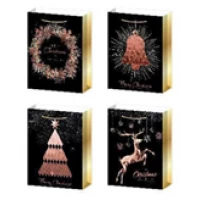 Пакет подарочный новогодний 31 х 40 х 12см (DV-BK10249-2L)