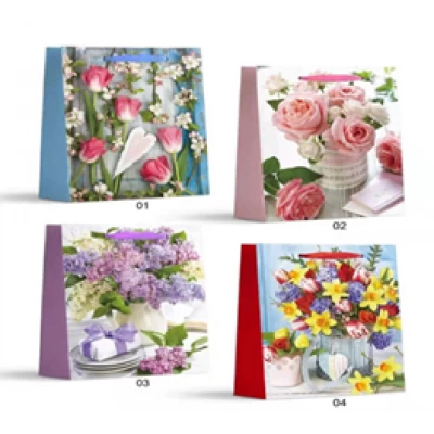 Пакет подарочный 210гр, 31 x 40 x 12см (12шт/уп) Разноцветный Unison (DV-2113 L)