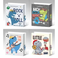 Пакет подарочный 210гр, 26 x 32 x 10см (12шт/уп) Серый Unison (DV-2159 М)