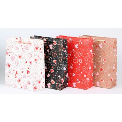 Пакет подарочный 210гр, 18 x 23 x 8см (12шт/уп) Разноцветный Unison (YM 8049-S)