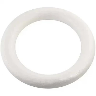 Заготовка круг  из пенопласта маленький 16см х 10см х 3см Белый Unison (FDC 16)