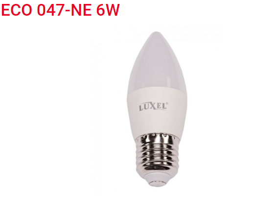 Лампа LED C37 6w E27 4000K (047-NE) Лампа LED C37 6w E27 4000K (047-NE)