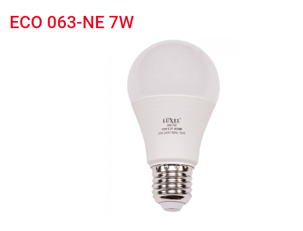 Лампа LED А60 7w E27 4000K (063-NE) Лампа LED А60 7w E27 4000K (063-NE)