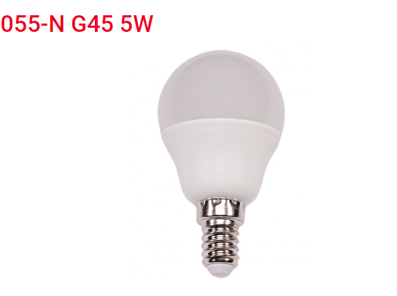 Лампа LED G45 5w E14 4000K (055-N) Лампа LED G45 5w E14 4000K (055-N)