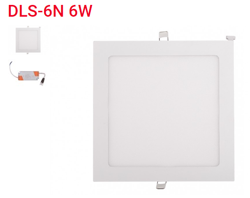 Панель LED квадрат 6w 4000K IP20 (DLS-6N) Панель LED квадрат 6w 4000K IP20 (DLS-6N)