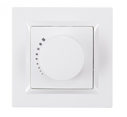 Регулятор яркости света JAZZ (белый) 9012 Регулятор яркости света JAZZ (белый) 9012