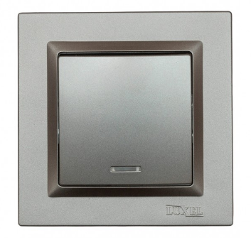 ВЫКЛЮЧАТЕЛЬ С ПОДСВЕТКОЙ LUXEL JAZZ (9705) ГРАФИТОВЫЙ ВЫКЛЮЧАТЕЛЬ С ПОДСВЕТКОЙ LUXEL JAZZ (9705) ГРАФИТОВЫЙ