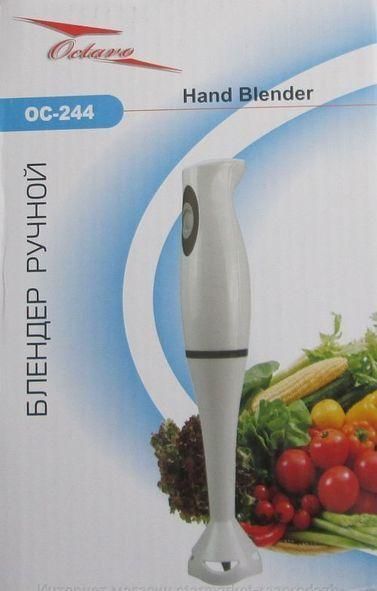 Блендер погружной 250вт без чашки Hand Blender Octavo OC-244 Блендер погружной 250вт без чашки Hand Blender Octavo OC-244