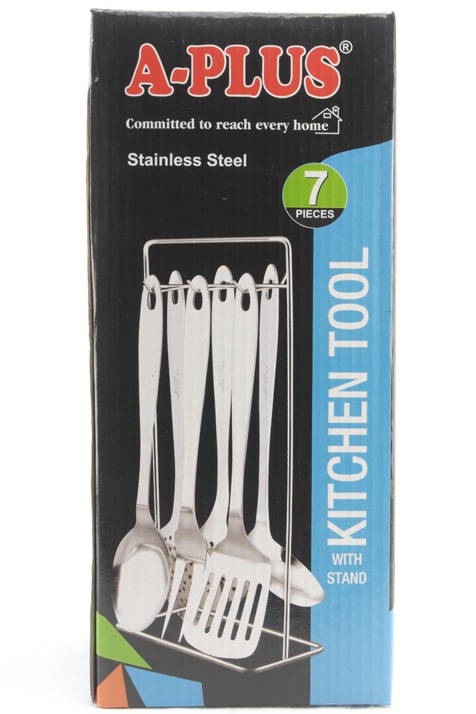 Кухонный Набор 7 Предметов Из Нерж.Стали A-PLUS 0229 Кухонный Набор 7 Предметов Из Нерж.Стали A-PLUS 0229