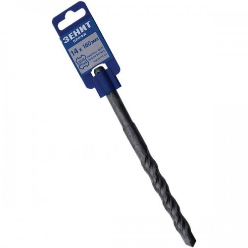 Бур SDS PLUS Зенит Профи 14x160 мм (20014160) Бур SDS PLUS Зенит Профи 14x160 мм (20014160)