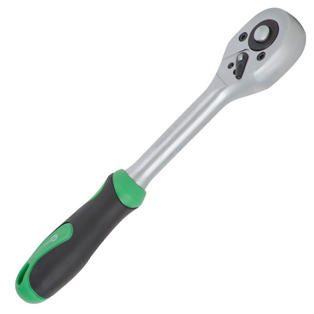 Рукоятка с храповым механизмом на 72 зуба 3/8", Cr-v. INTERTOOL HT-2125 Рукоятка с храповым механизмом на 72 зуба 3/8", Cr-v. INTERTOOL HT-2125