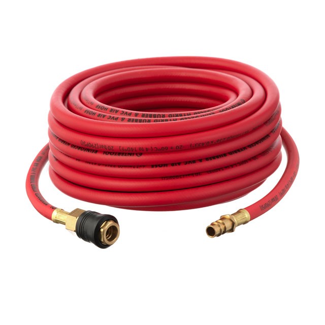 Шланг гибридный, профессиональный, 20 атм, 6*11мм, 10м с латунными быстроразъемными соединениями, STORM INTERTOOL PT-1761 Шланг гибридный, профессиональный, 20 атм, 6*11мм, 10м с латунными быстроразъемными соединениями, STORM INTERTOOL PT-1761