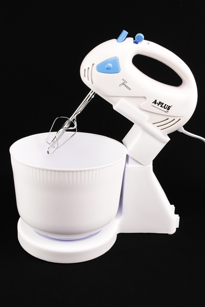 Миксер С Чашей 7 Скоростей + 4 Насадки 300 Вт/2 Л A-PLUS 1557 Миксер С Чашей 7 Скоростей + 4 Насадки 300 Вт/2 Л A-PLUS 1557