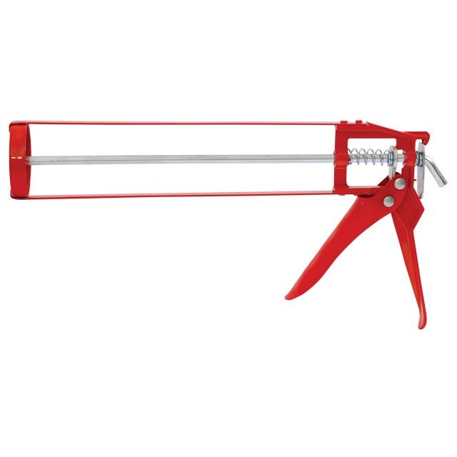 Пистолет для выдавливания силикона каркасный INTERTOOL HT-0022 Пистолет для выдавливания силикона каркасный INTERTOOL HT-0022