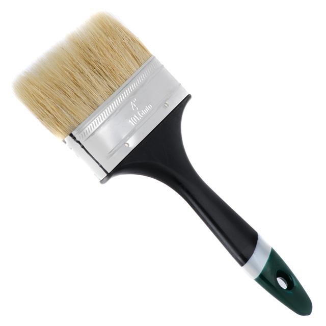 Кисть флейцевая 4” INTERTOOL KT-1402 Кисть флейцевая 4” INTERTOOL KT-1402