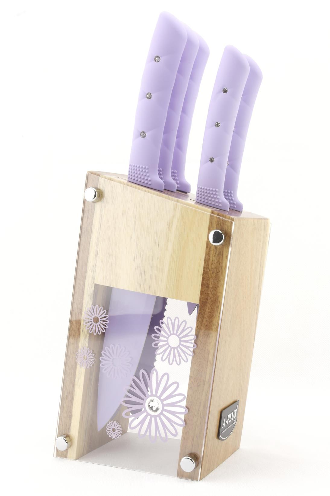 Набор Ножей (6 Предметов) NEW A-Plus 1000 Набор Ножей (6 Предметов) NEW A-Plus 1000