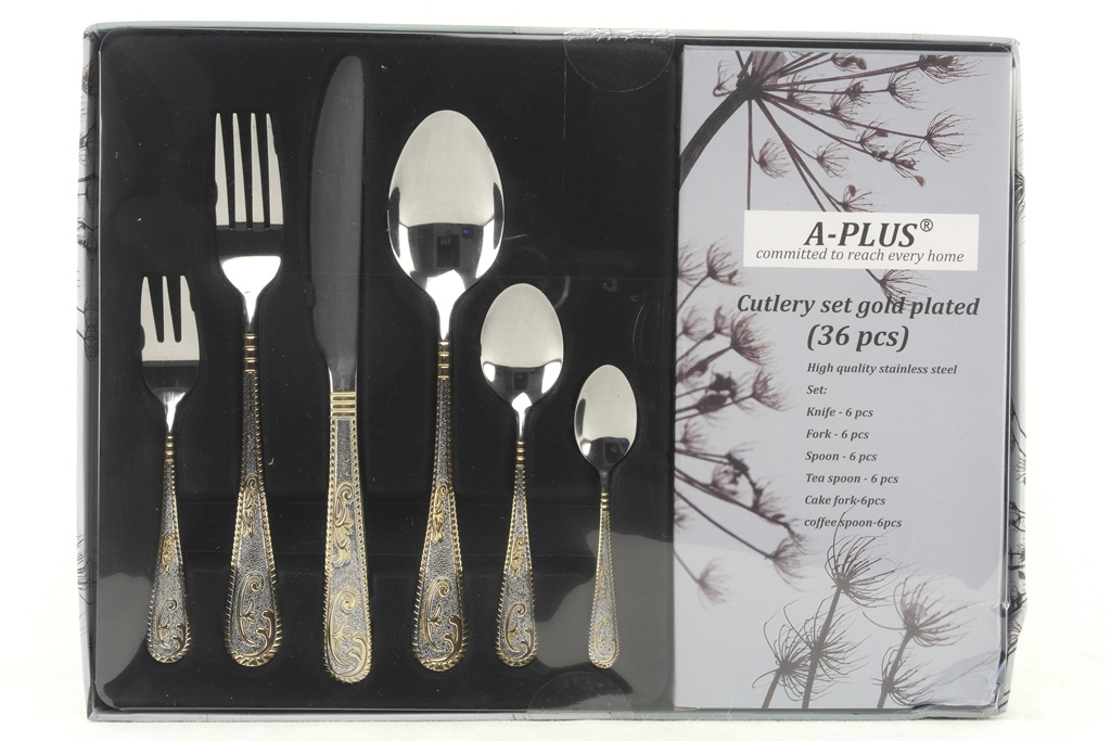 Столовый Набор (36 Предметов) A-PLUS 1420 Столовый Набор (36 Предметов) A-PLUS 1420