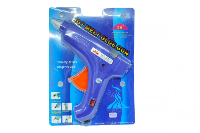 Пистолет клеевой 11мм (PW-60W) с кнопкой Пистолет клеевой 11мм (PW-60W) с кнопкой