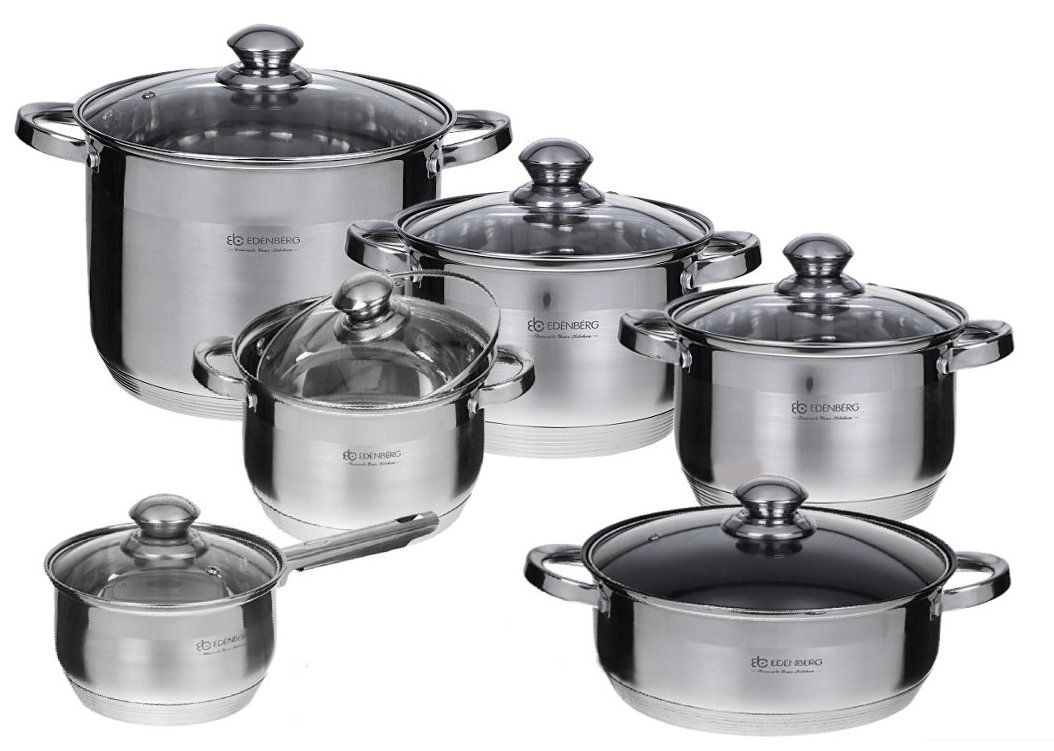 Набор (кастрюль) посуды (6 шт.), EDENBERG ЕВ-4020 Набор (кастрюль) посуды (6 шт.), EDENBERG ЕВ-4020
