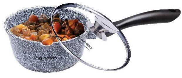 Ковш с крышкой гранит Edenberg EB-8046 - 1.9л/18см Ковш с крышкой гранит Edenberg EB-8046 - 1.9л/18см