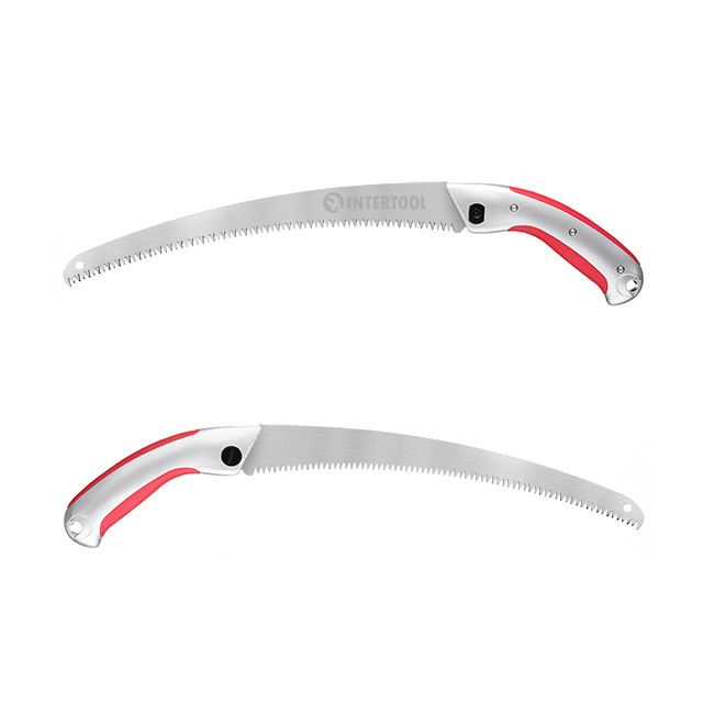 Ножовка садовая изогнутая 330 мм, с металлической ручкой, пластиковый чехол INTERTOOL HT-3146 Ножовка садовая изогнутая 330 мм, с металлической ручкой, пластиковый чехол INTERTOOL HT-3146