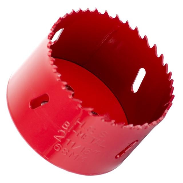 Коронка по металлу биметаллическая 68 мм INTERTOOL SD-5668 Коронка по металлу биметаллическая 68 мм INTERTOOL SD-5668