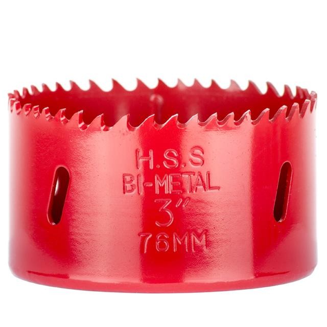 Коронка по металлу биметаллическая 76 мм INTERTOOL SD-5676 Коронка по металлу биметаллическая 76 мм INTERTOOL SD-5676