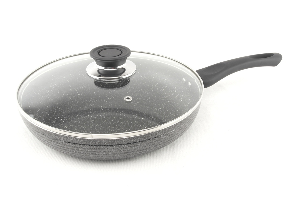 Сковорода 26 См С Крышкой,Мраморное Покрытие A-PLUS 1109 Сковорода 26 См С Крышкой,Мраморное Покрытие A-PLUS 1109