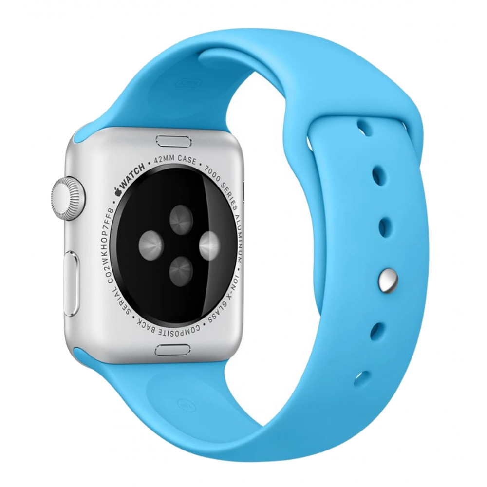 Ремінець Sport Band (3 in 1) Apple Watch 38 mm 40 mm 41 mm — Blue Ремінець Sport Band (3 in 1) Apple Watch 38 mm 40 mm 41 mm — Blue