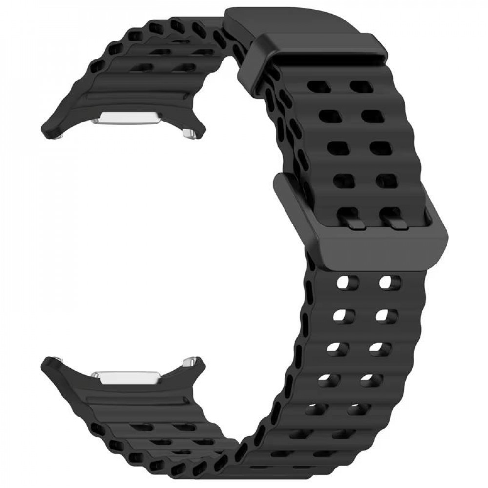 Ремінець Ocean band, Samsung Galaxy Watch Ultra 7/8 — Black Ремінець Ocean band, Samsung Galaxy Watch Ultra 7/8 — Black