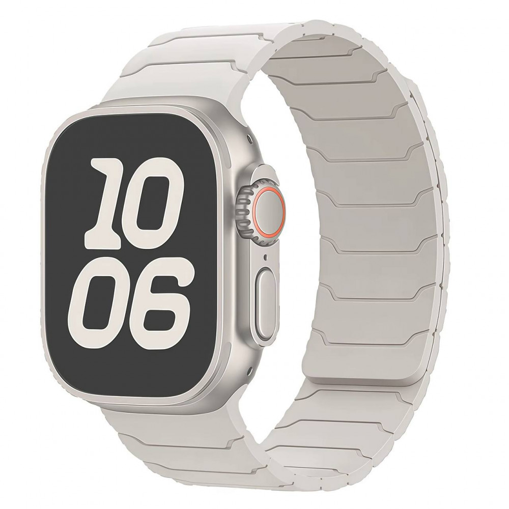 Ремінець Armor Magnetic Band — Apple Watch 38 mm | 40 mm | 41 mm — Starlight Ремінець Armor Magnetic Band — Apple Watch 38 mm | 40 mm | 41 mm — Starlight