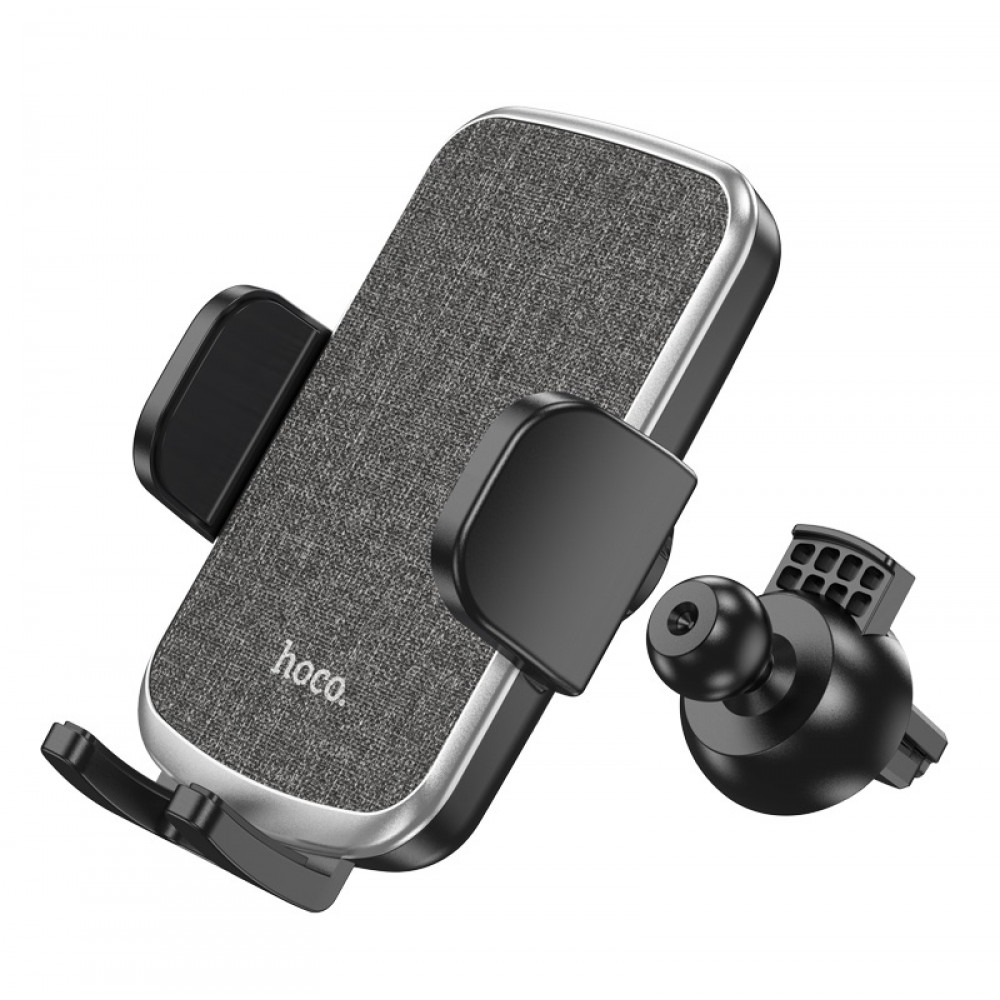 Автотримач розсувний на повітропровід Hoco CA94 Polaris — Black Автотримач розсувний на повітропровід Hoco CA94 Polaris — Black