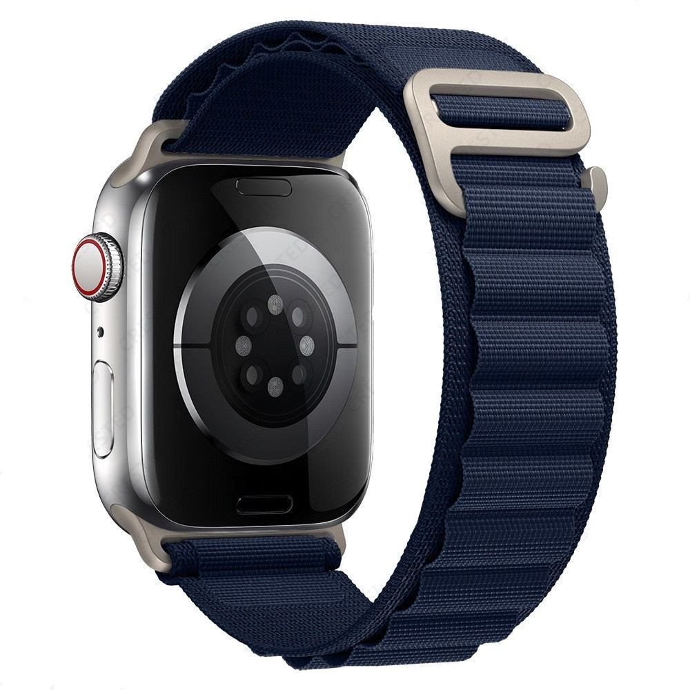 Ремінець Alpine Loop Design Apple Watch 42 mm 44 mm 45 mm 49 mm — Navy Blue Ремінець Alpine Loop Design Apple Watch 42 mm 44 mm 45 mm 49 mm — Navy Blue