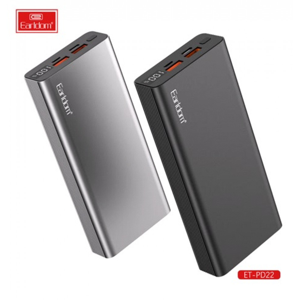 Power Bank 20000 mAh — Earldom ET-PD22 Power Bank 20000 mAh — Earldom ET-PD22